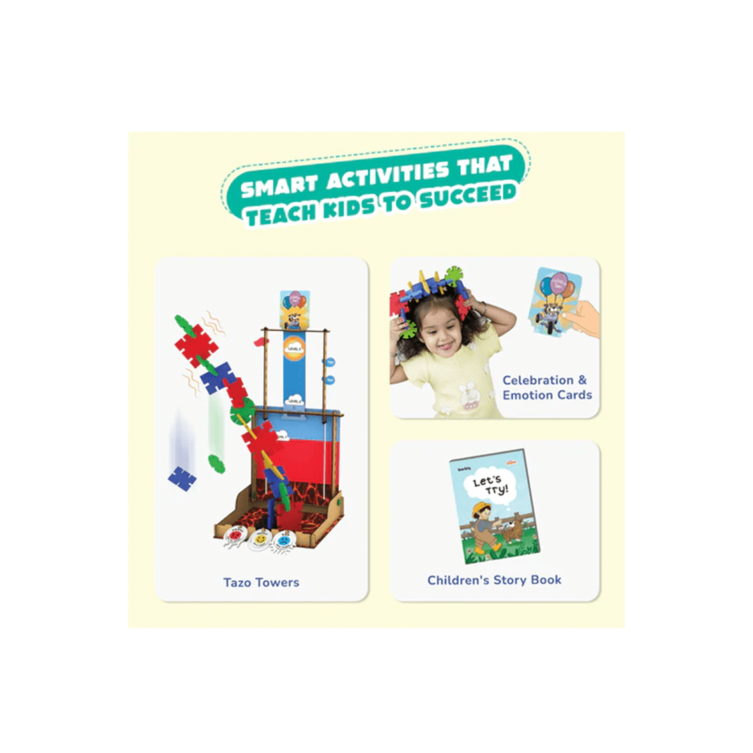 Smartivity Toys Smartivity Try Tower | DIY STEM Construction Toy( 4 years+ )