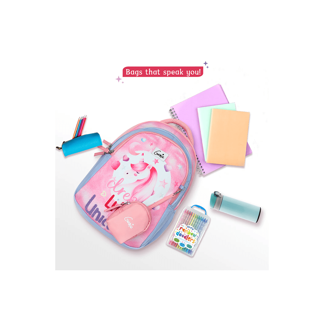Genie Toys Genie Unicorndream Small Backpack for Kids (4-7 Years)