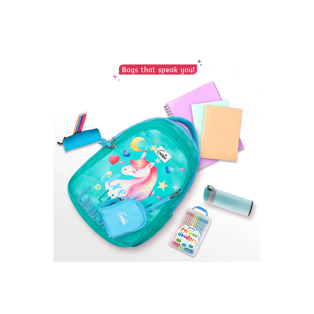 Genie Toys Genie Unicorndream Small Backpack for Kids (4-7 Years)