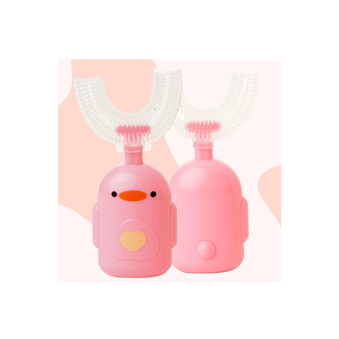 Baan Toys Baby Care Baan Toys U-Shaped Manual Toothbrush, 360° Oral Teeth Cleaning Foe Kids (2 Years+)