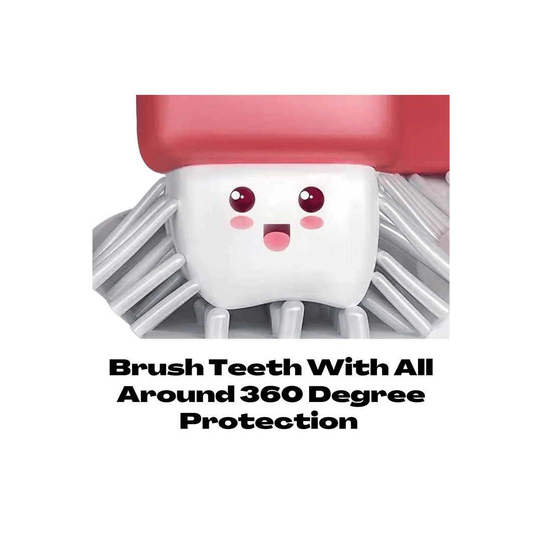 Baan Toys Baby Care Baan Toys U-Shaped Manual Toothbrush, 360° Oral Teeth Cleaning Foe Kids (2 Years+)