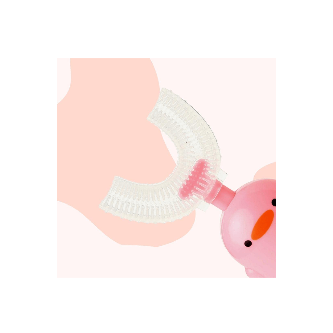 Baan Toys Baby Care Baan Toys U-Shaped Manual Toothbrush, 360° Oral Teeth Cleaning Foe Kids (2 Years+)