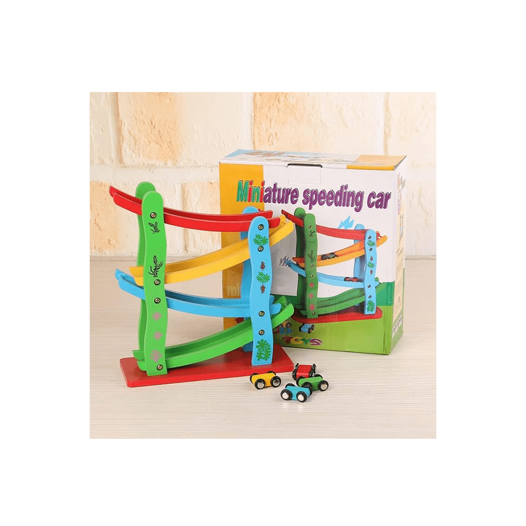 Extrokids Toys Extrokids Wooden Miniature Speeding Car (3 years+)