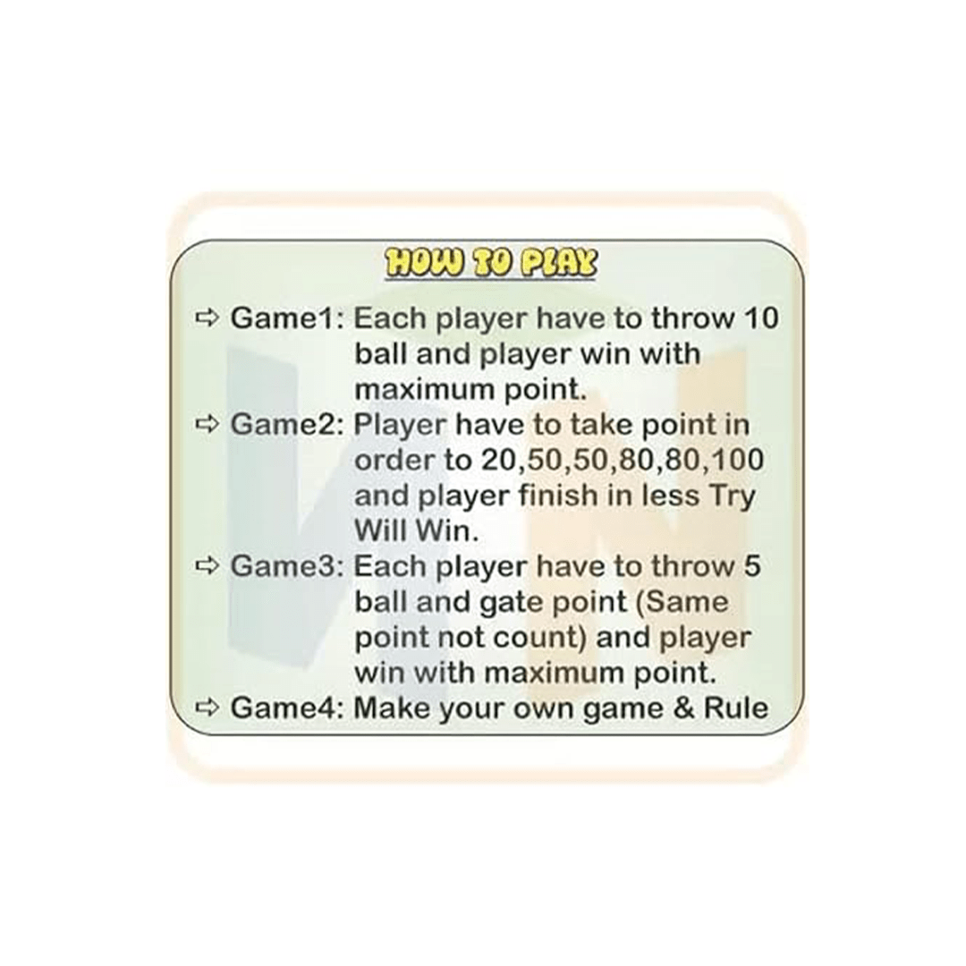 Baan Toys Toys Baan Toys Mini Wooden Basketball Tabletop Game for Children (4 Years+)