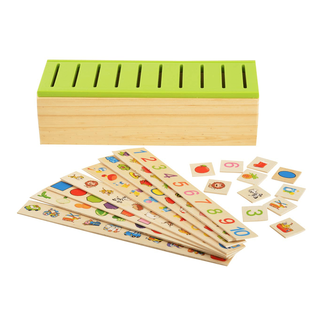 Extrokids Toys Extrokids Wooden Knowledge Box (2 year+)