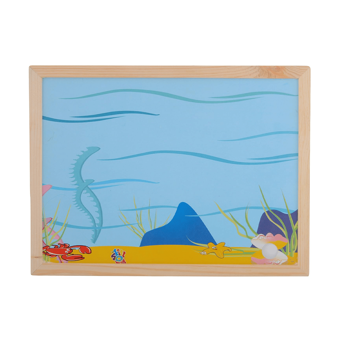Skillofun Toys Skillofun Wooden Magnetic Twin Play Tray - Deep Sea