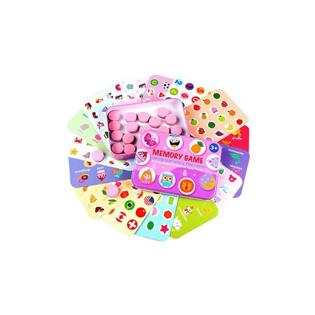 Extrokids Toys Extrokids Montessori Wooden Memory Toy Set (3 Years+)