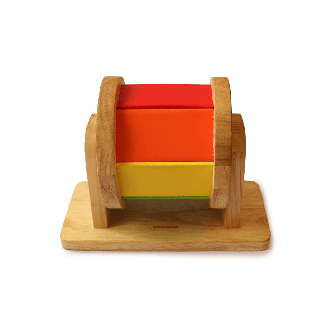 Shumee Toys Shumee Wooden Montessori Rainbow Spinner Toy (6 months+)