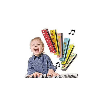 Extrokids Toys Extrokids Wooden Mouth Organ - 3 Pc (3 - 7 Years)