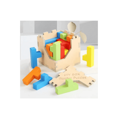 Extrokids Toys Extrokids Wooden Puzzles 25Y Box (3 Years+)