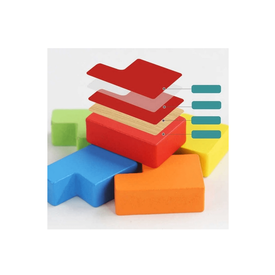 Extrokids Toys Extrokids Wooden Puzzles 25Y Box (3 Years+)