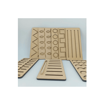 Extrokids Toys Extrokids Wooden Tracing Board Pattern (3 Years+)
