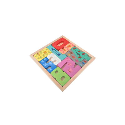 Extrokids Toys Extrokids Wooden Montessori Learning Objects Stacking (3 Years+)