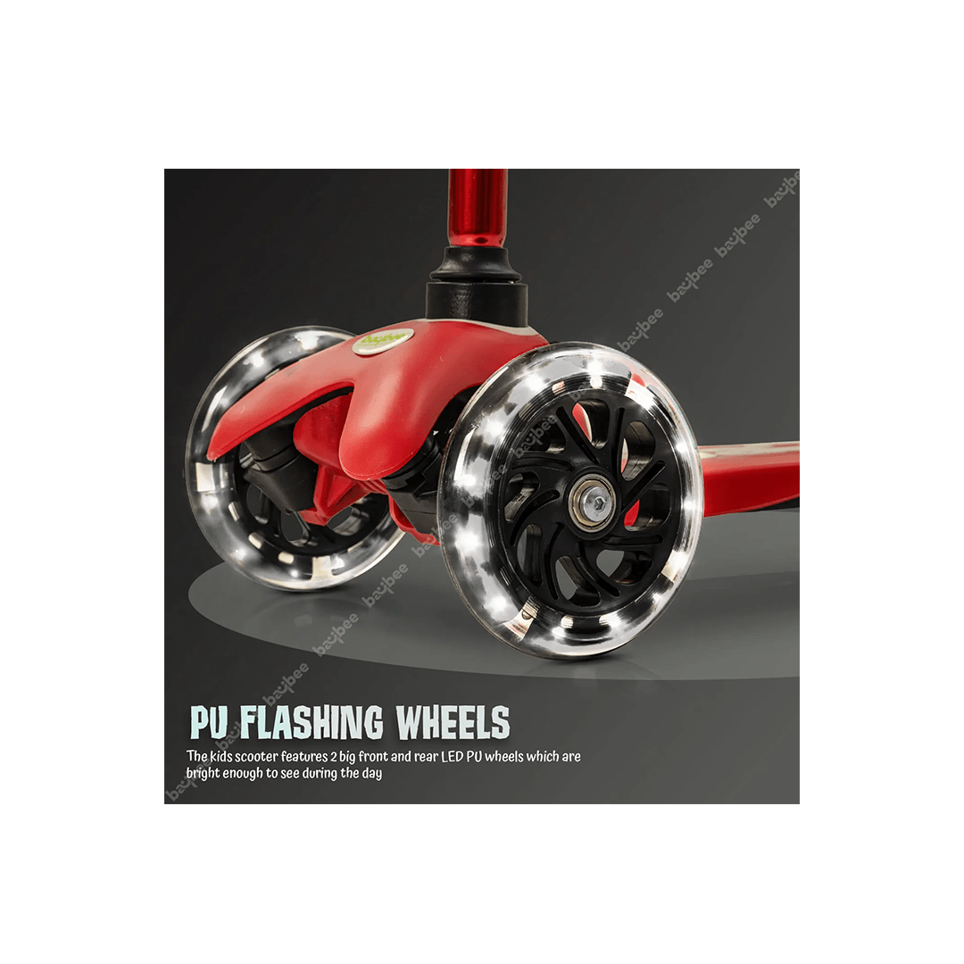 Baybee Ride-ons Baybee Mini Zapper Kick Scooter for Kids with 3 Height Adjustable Handle