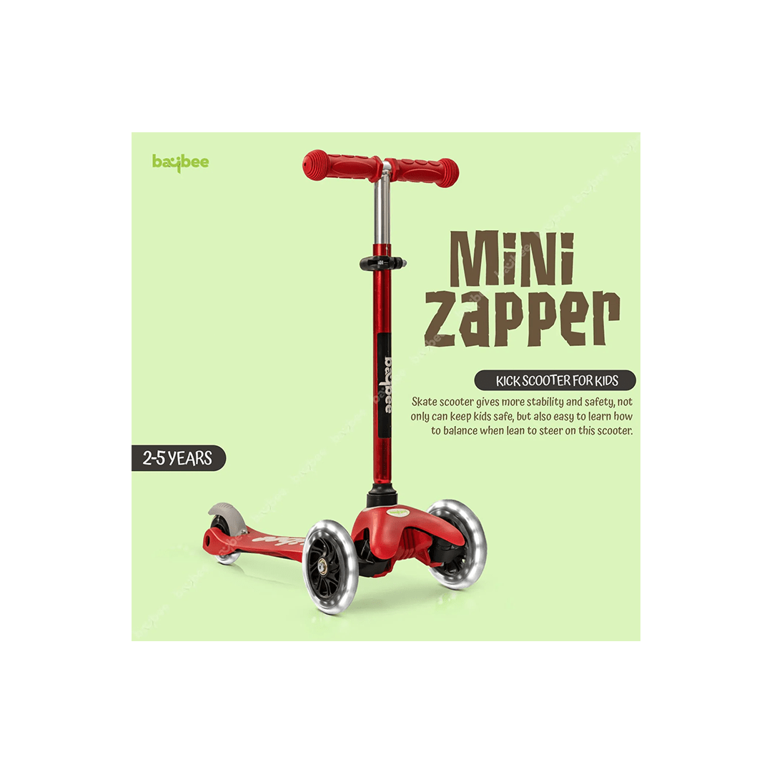 Baybee Ride-ons Baybee Mini Zapper Kick Scooter for Kids with 3 Height Adjustable Handle