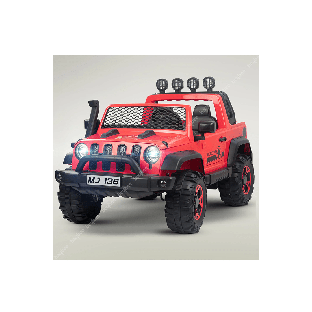 Baybee Ride-ons Baybee Atom Rechargeable Battery Operated Jeep for Kids (Color may Vary)