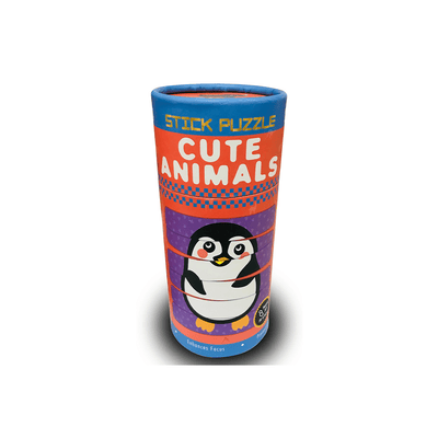 Pegasus Toys Pegasus Cute Animals Stick Puzzle - Multicolor - 24 Sticks (2 Years+)