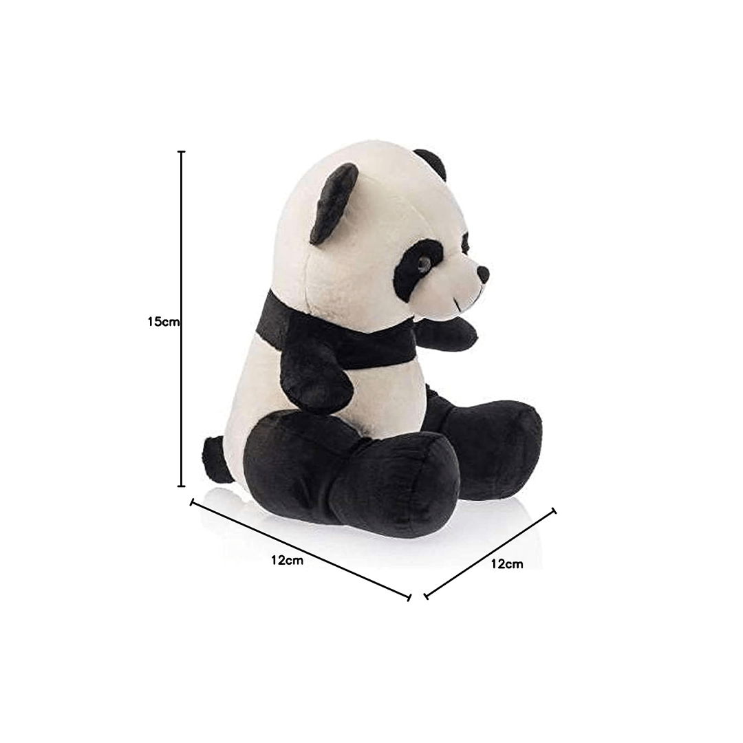 Burani Toys Toys Burani Toys Panda Soft Toy Black White (Tie Color May Vary)