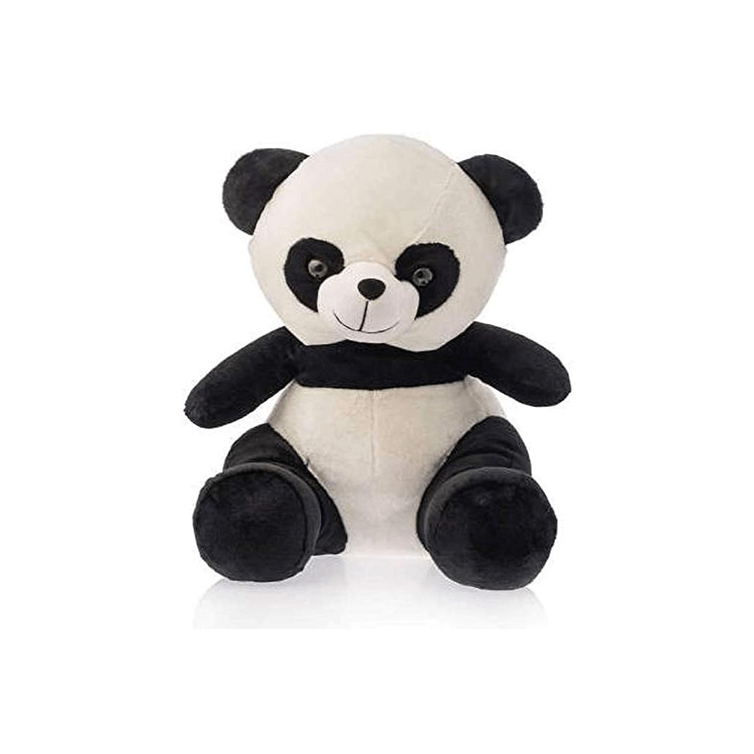 Burani Toys Toys Burani Toys Panda Soft Toy Black White (Tie Color May Vary)