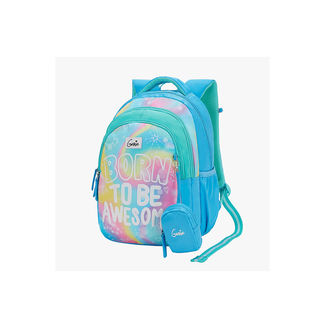 Genie Toys Genie Awesome Small Backpack for Kids (4-7 Years)