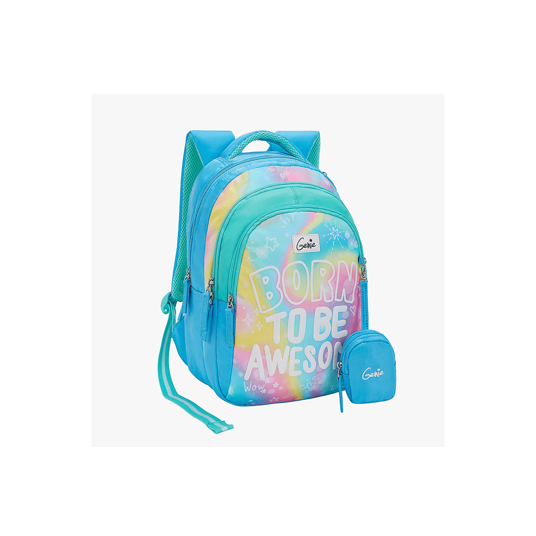 Genie Toys Genie Awesome Small Backpack for Kids (4-7 Years)