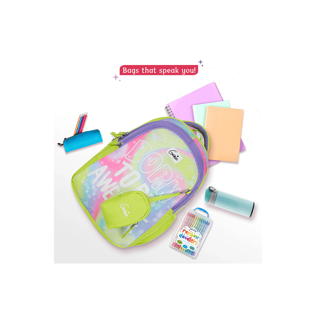 Genie Toys Genie Awesome Small Backpack for Kids (4-7 Years)