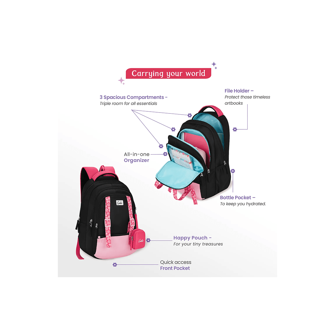 Genie Toys Genie Gemini 27L School Backpack For Kids
