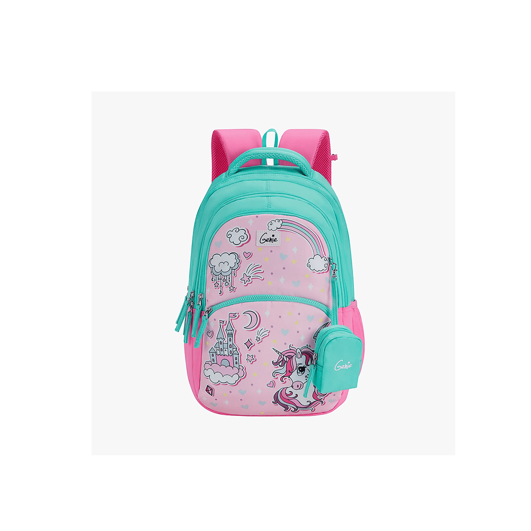 Genie Toys Genie Stardew 27L Pink School Backpack For Kids