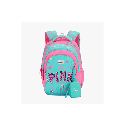 Genie Toys Genie Pinkpower Small Backpack for Kids (4-7 Years)