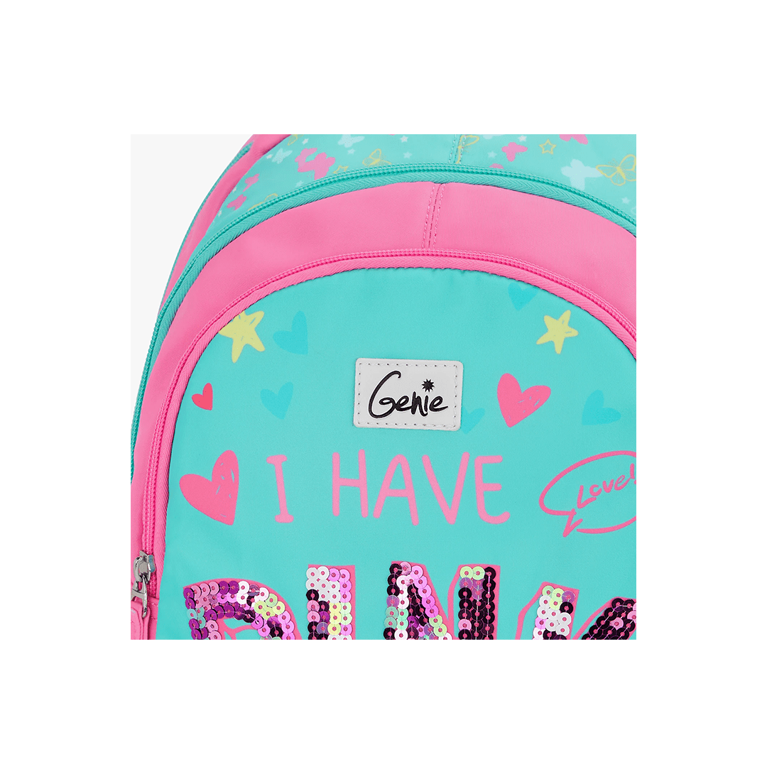 Genie Toys Genie Pinkpower Small Backpack for Kids (4-7 Years)