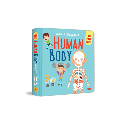 Om Books International Books Om Books Pop-Up Human Body: Amazing 10 Pop-Ups For The Young Ones – Pop Up Board Book For Children – Children Age 3 – 5 Years (3D Pop-Up Book)
