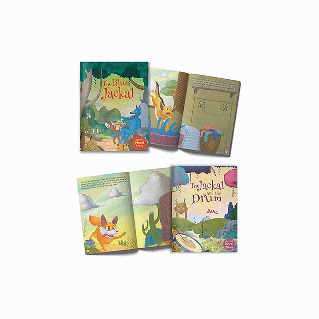 Magic Lamps Books Illustrated Moral Stories (Collection of 10 Books)