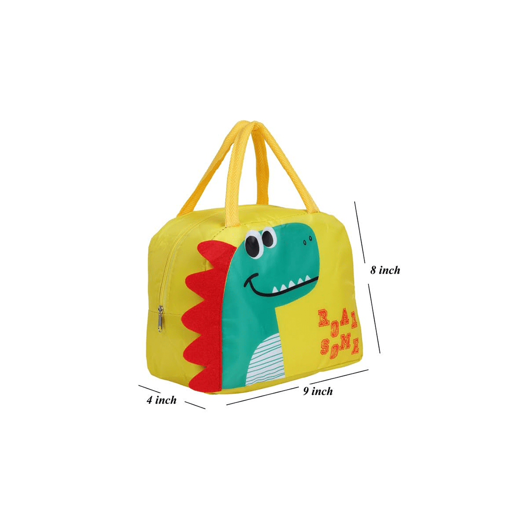Incy Wincy Toys Incy Wincy Chic and Compact Insulated Lunch Bags - Perfect for Work | Dragon Waterproof Lunch Bag  (Yellow, 3 L)