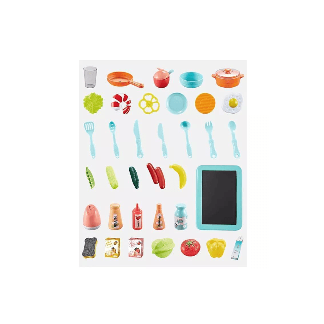 Burani Toys Toys Burani Toys Kitchen set For kids 42pcs (3 Years+)