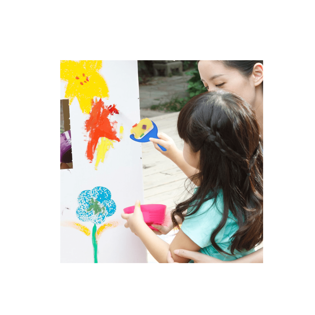 Burani Toys Toys Burani Toys Foam Brush Paint Roller For Kids