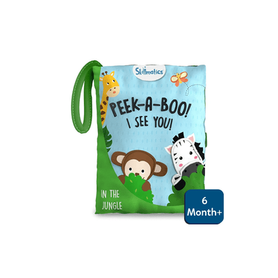 Skillmatics Books Skillmatics Peek-A-Boo: Jungle Theme (Ages 6 months+)