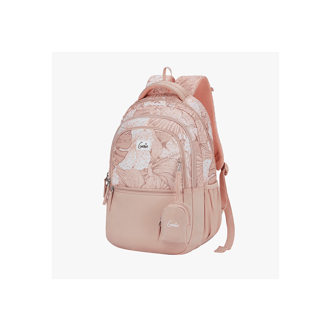 Genie Toys Genie Donna 27L Coral School Backpack For Kids