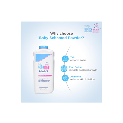 Sebamed Baby Care Sebamed Baby Powder For Baby| Olive Oil, Allantoin| Keeps Newborn S Skin Fresh