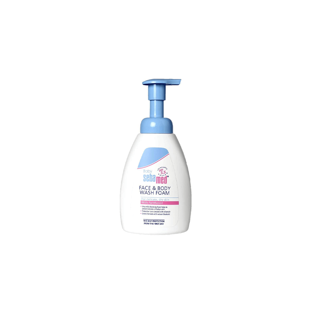 Sebamed Baby Care Sebamed Baby Face & Body Wash Foam 400ml For Kids |Ideal for Face & Body