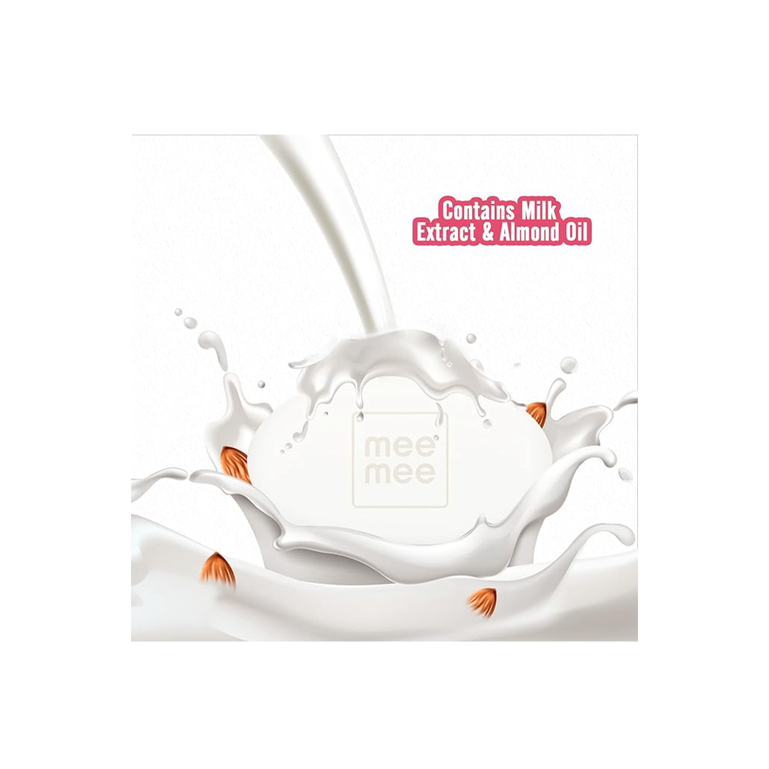Mee Mee Baby Care Mee Mee 100% Natural Nourishing Baby Soap with Enriched Milk Extracts & Almond Oil | Organic Baby Soap | 75 g ( 1 Month+ )