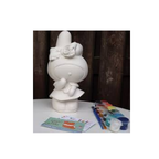 DIY Coin Bank Painting Kit – Decorative Girl Figurine Money Bank