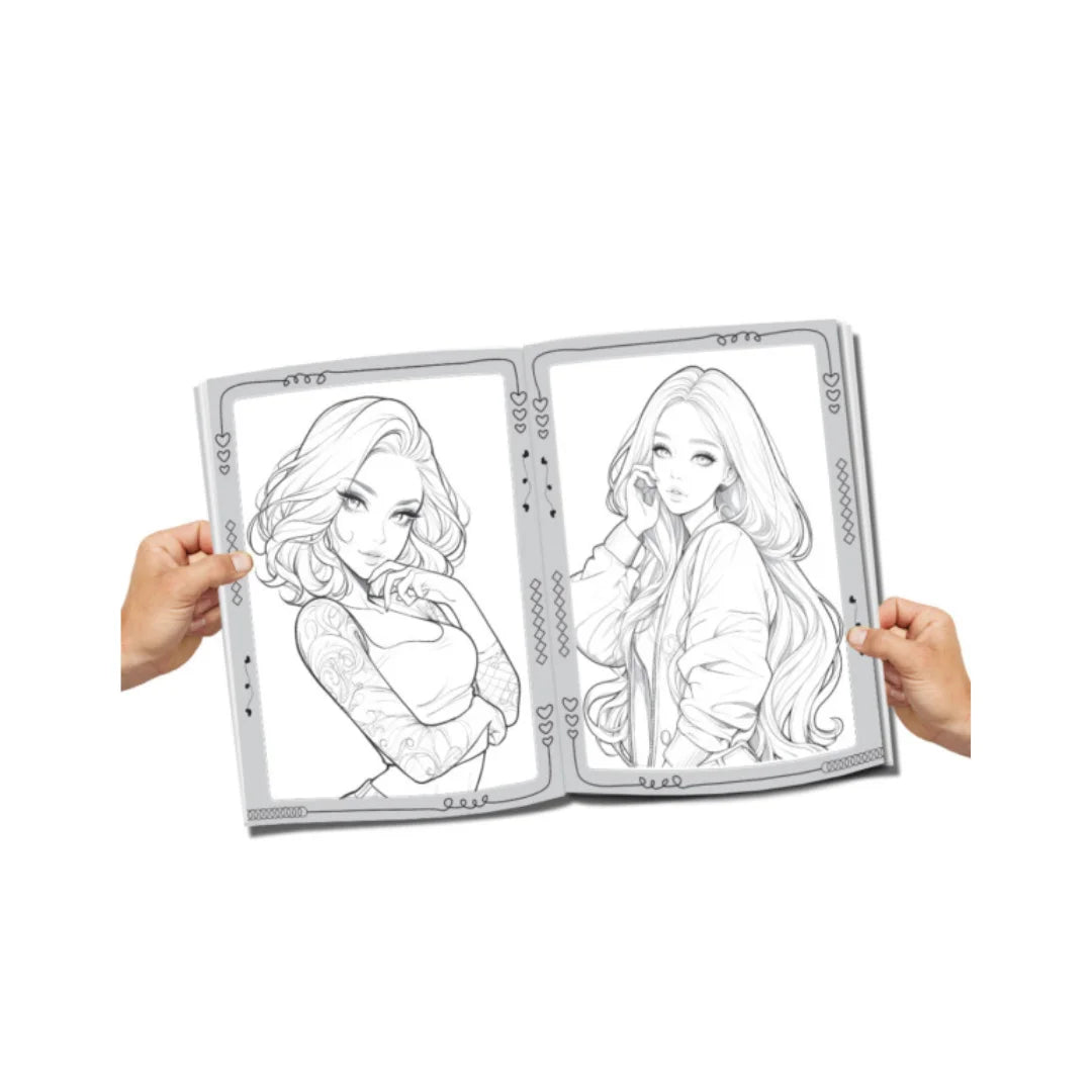 STYLE STARS COLORING BOOK 1