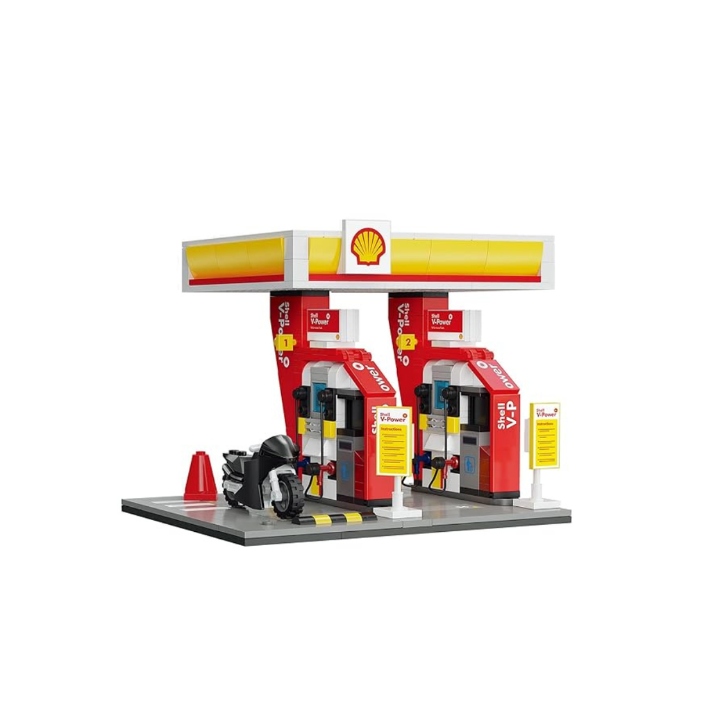 JB shell mini gas station set-112