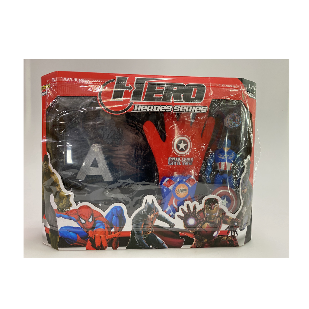 Jugnu Toys Super Heroes Toy Set for Kids, Recommended Age 5+, Random Design as per Availability