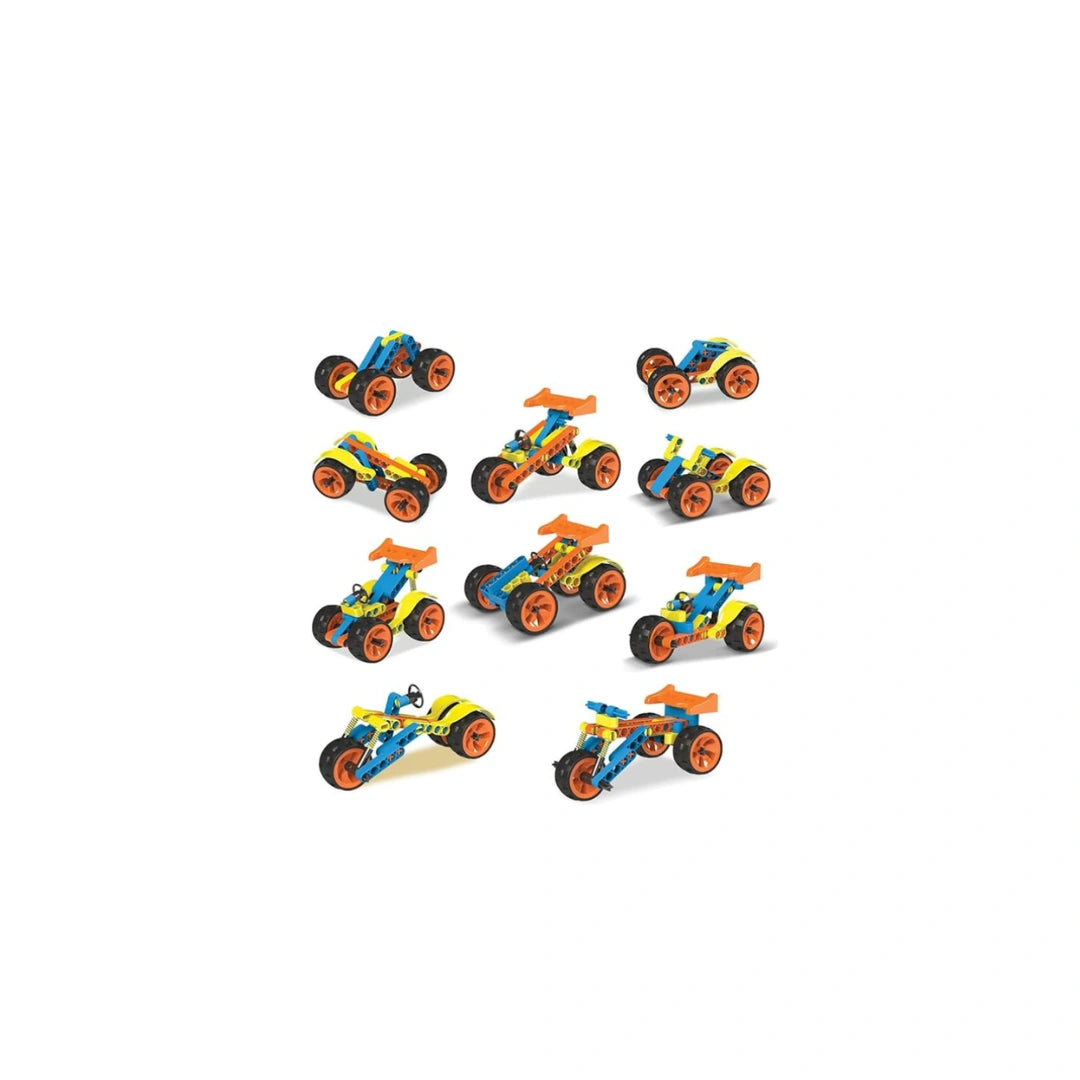 STEM Building Toy with Suspension System, Creative Model Car Building Kit