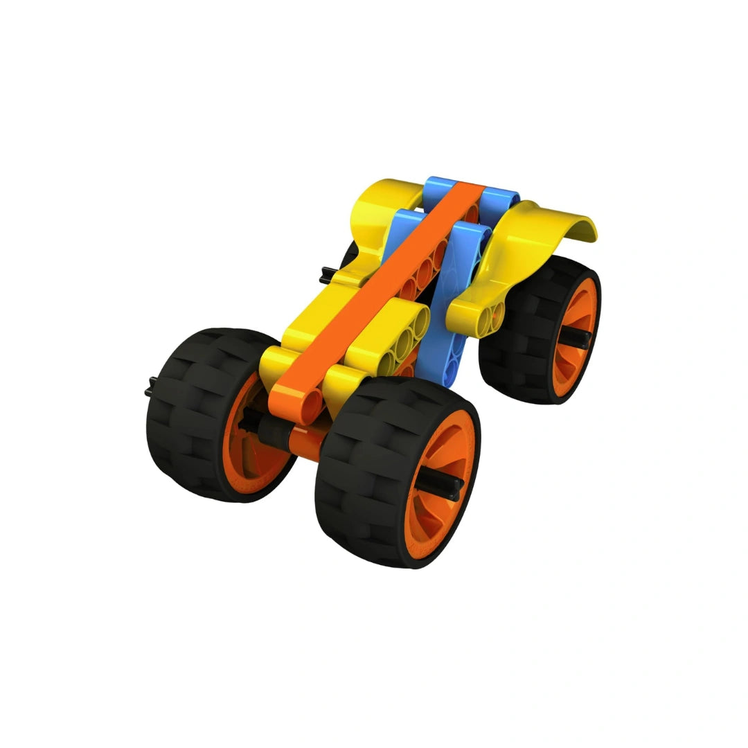 STEM Building Toy with Suspension System, Creative Model Car Building Kit