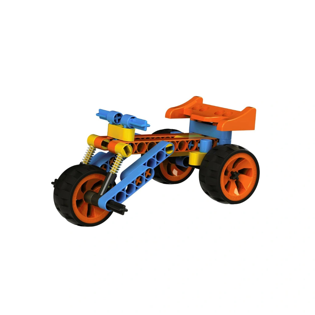 STEM Building Toy with Suspension System, Creative Model Car Building Kit