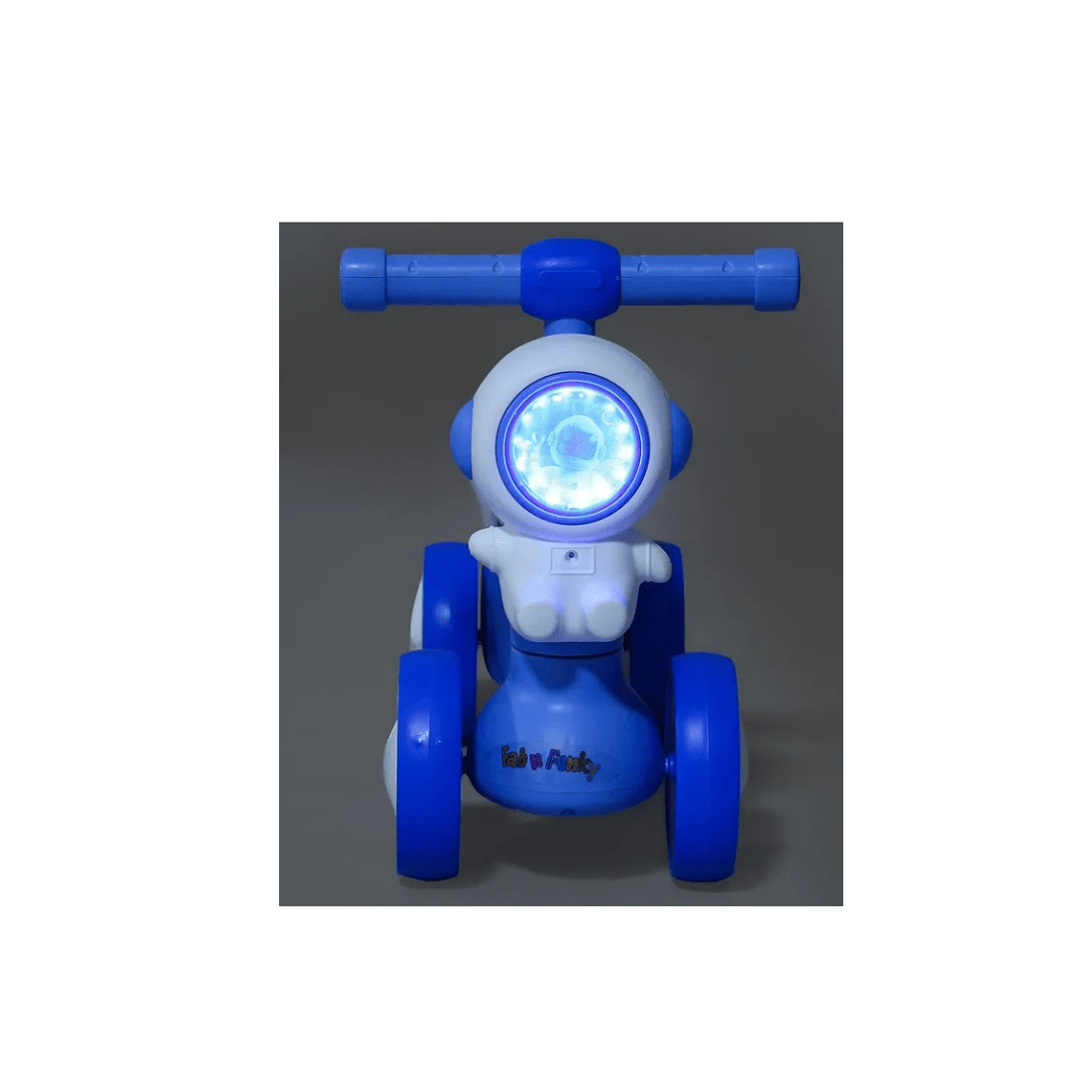 Baybee Toys Baybee Astronaut Shape Manual Push Ride on with LED Lights & Music For Kids