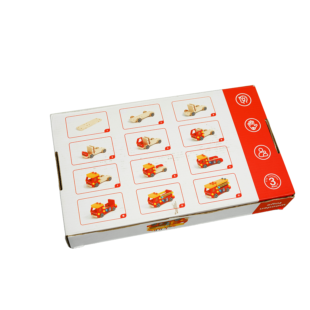 Baan Toys Toys Baan Toys Multifunctional and Assembly Nut Truck, Educational Building Toy for Kids (3 Years+)