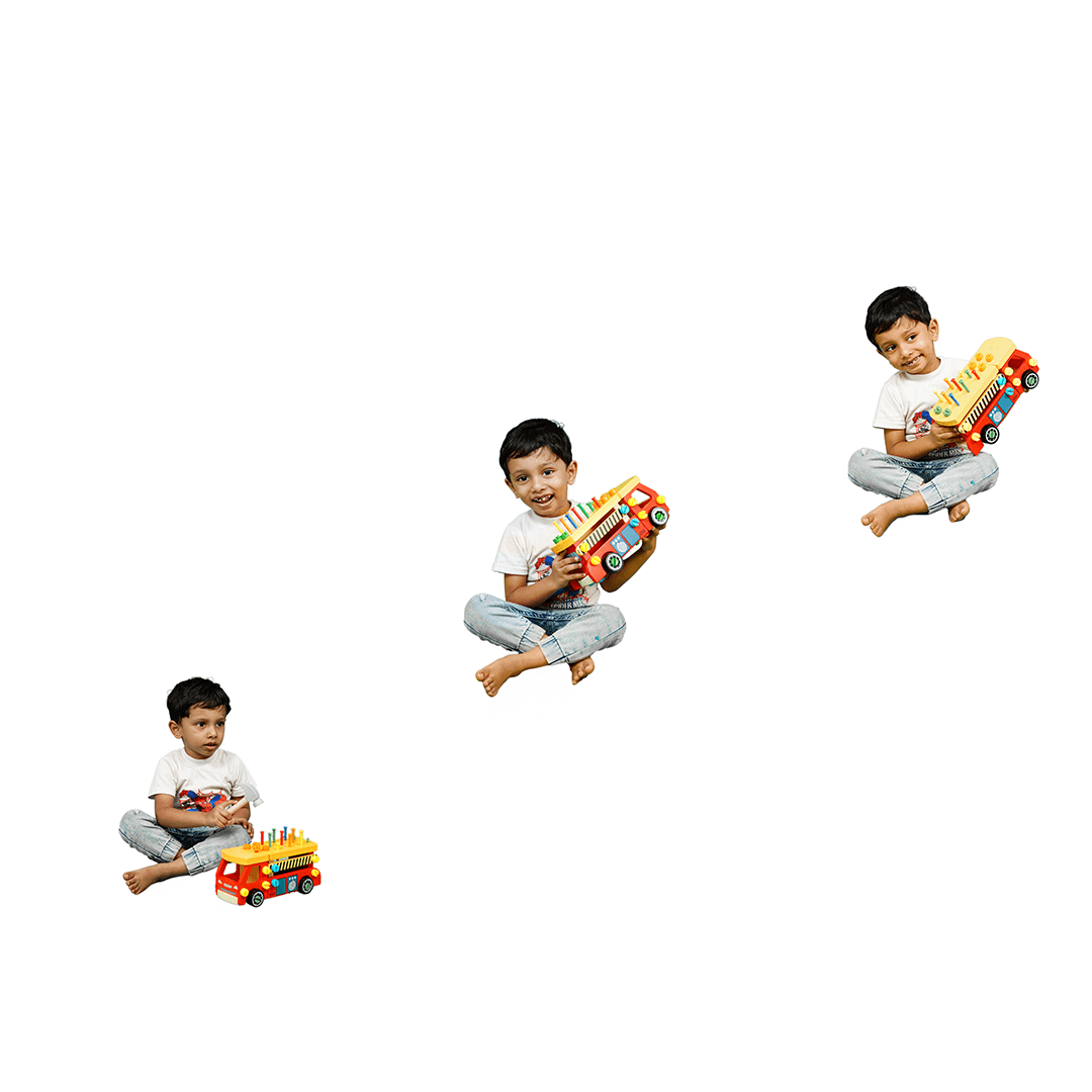 Baan Toys Toys Baan Toys Multifunctional and Assembly Nut Truck, Educational Building Toy for Kids (3 Years+)